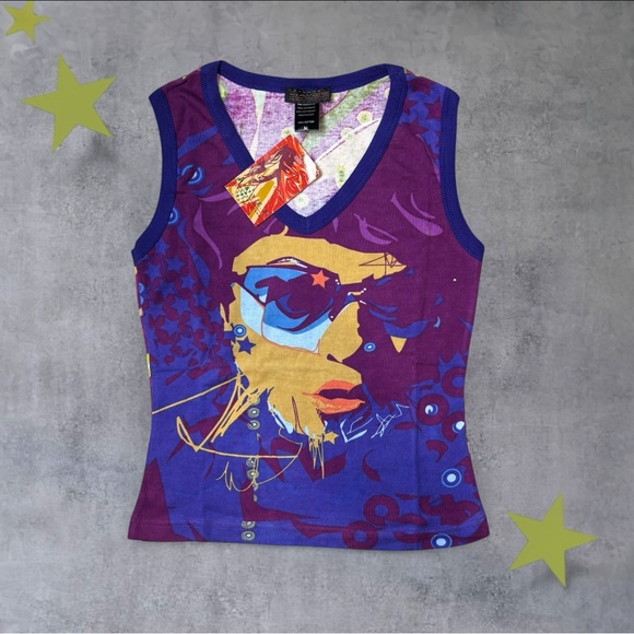 Custo Barcelona Tops - Custo Barcelona/Hayes Graphic Top